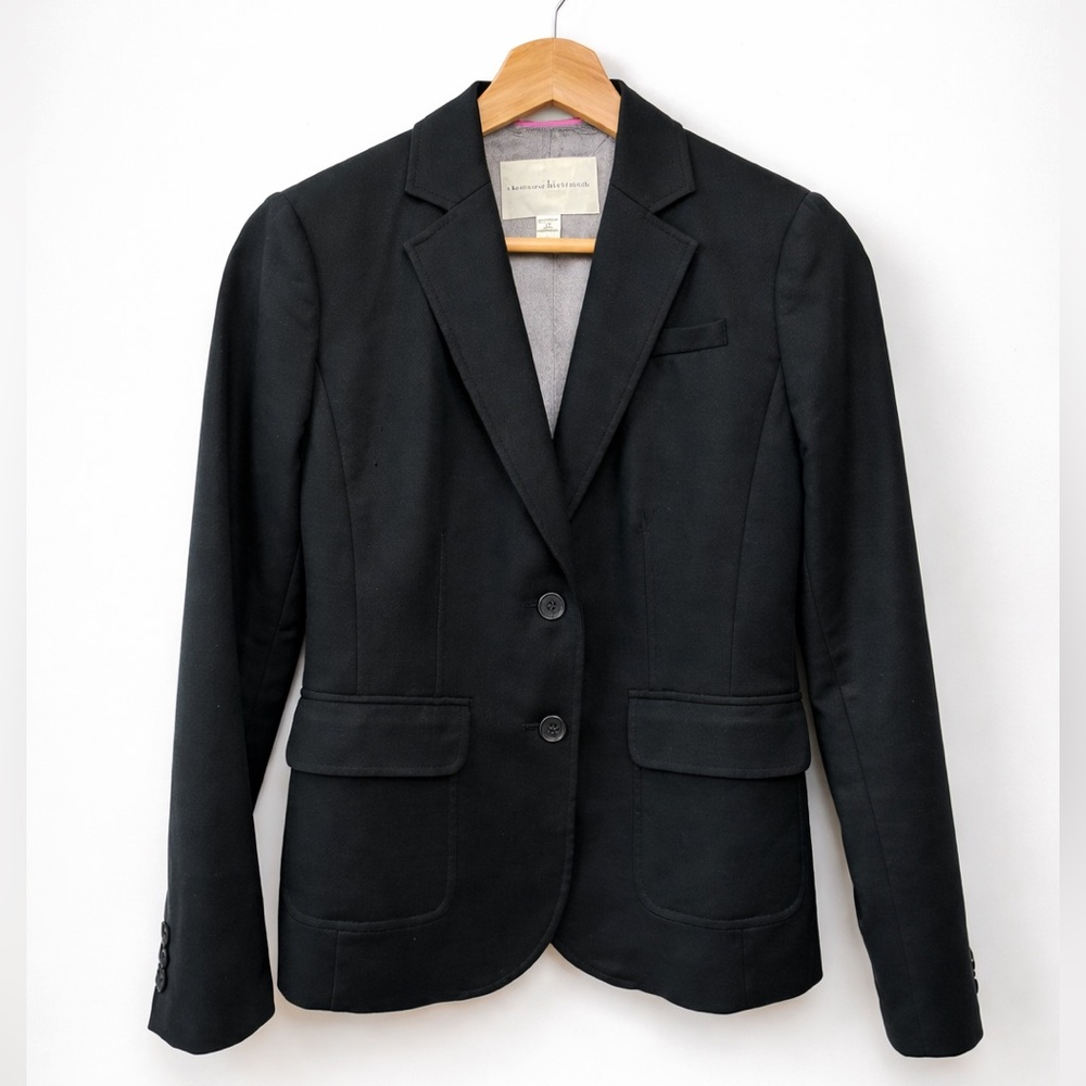 Banana Republic Women’s Black Fitted Blazer Size XS Career Work Classic Like New